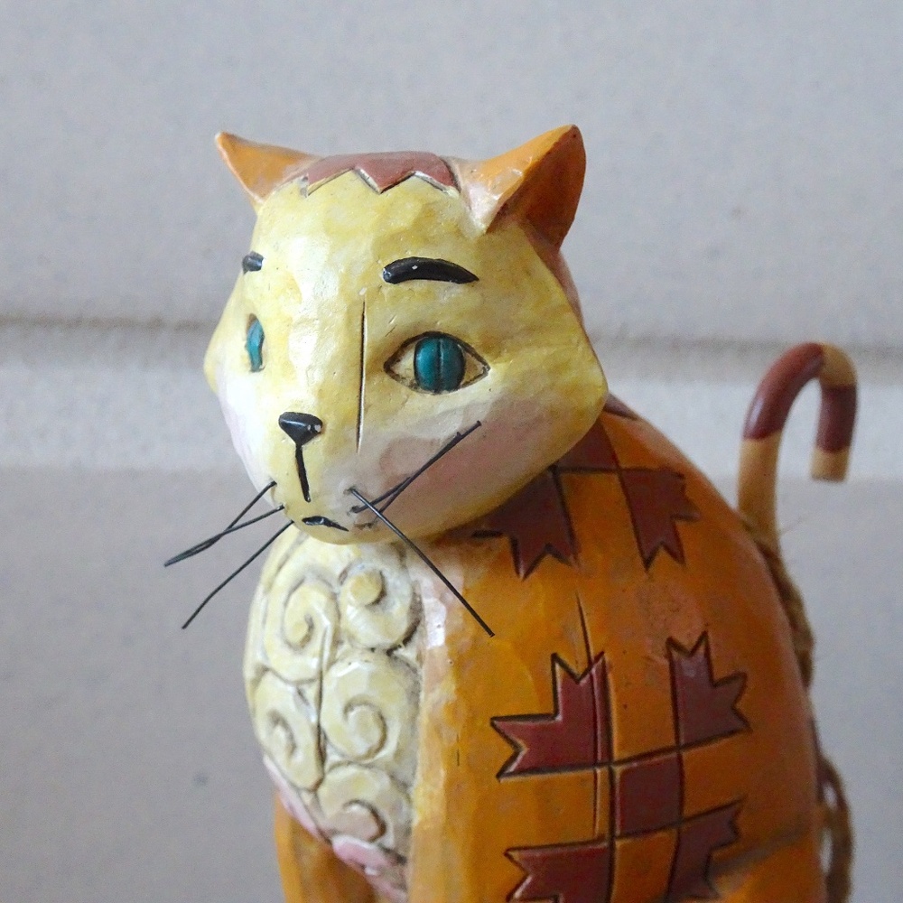 Jim Shore Heartwood Creek Jasper Cat Figurine Decor - Retired, Collectible! - Picture 2 of 10